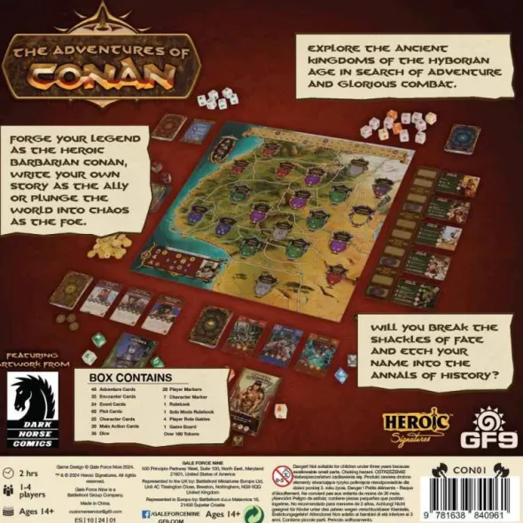 Adventures of Conan Core Game (engl.)