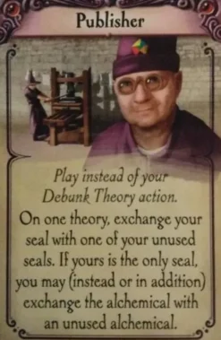 Alchemists Publisher Promo Card (Exp.) (engl.)