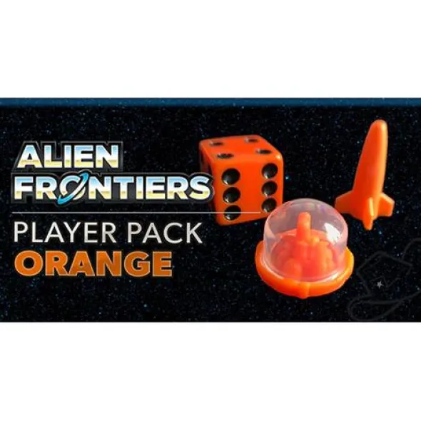 Alien Frontiers Alternate Player Color Pieces Orange Set (Exp.) (engl.)