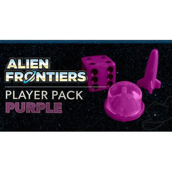 Alien Frontiers Alternate Player Color Pieces Purple Set (Exp.) (engl.)