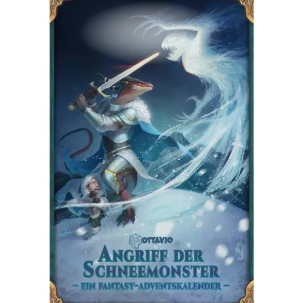 Angriff der Schneemonster: Ein Fantasy-Adventskalender