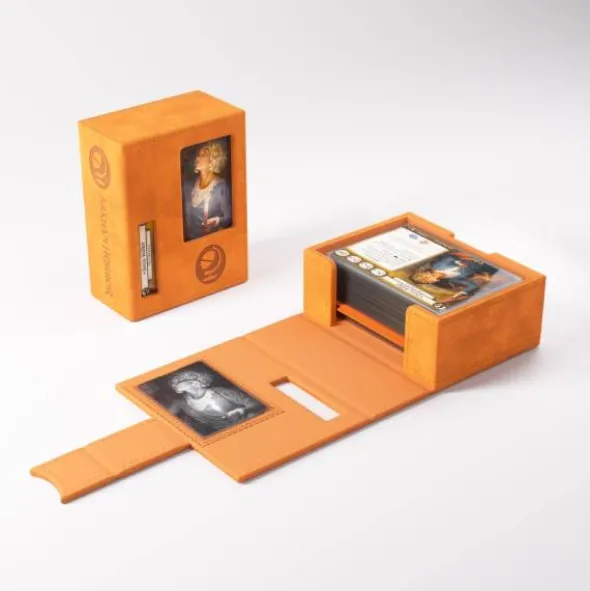 Arkham Horror Investigator Deck Tome Seeker (Orange)