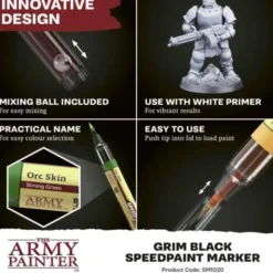 Army Painter Speedpaint: Marker Grim Black