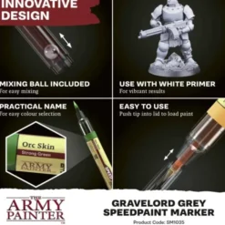 Army Painter Speedpaint: Marker Gravelord Grey