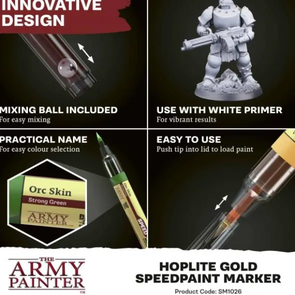 Army Painter Speedpaint: Marker Hoplite Gold
