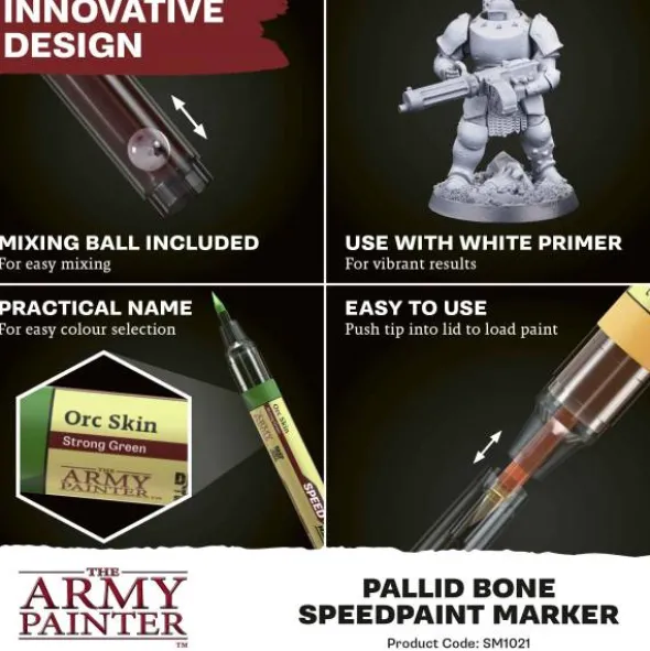 Army Painter Speedpaint: Marker Pallid Bone