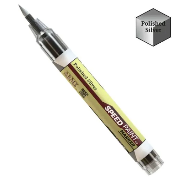 Army Painter Speedpaint: Marker Polished Silver