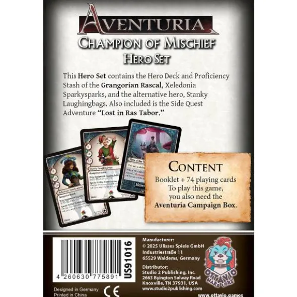 Aventuria - Champion of Mischief (Exp.) (engl.)
