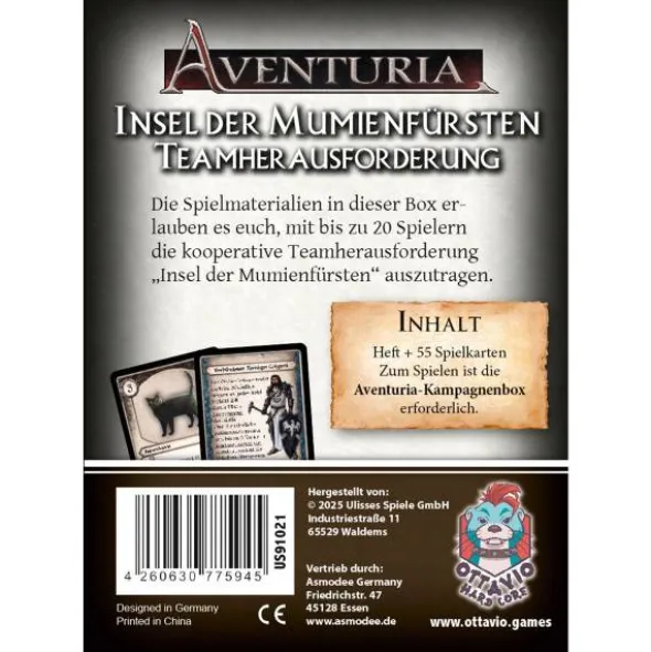 Aventuria - Teamherausforderung: Insel der Mumienfürsten (Erw.)