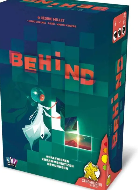 Behind