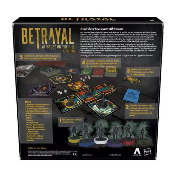 Betrayal at House on the Hill 3 Edition (deutsch)