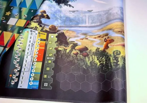 Bios:Mesofauna/ Bios:Megafauna Neoprene Board (Exp.) (engl.)