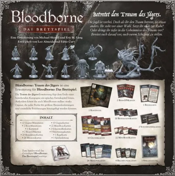 Bloodborne: Das Brettspiel - Traum des Jägers (Erw.)