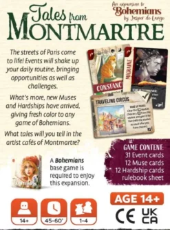 Bohemians: Tales from Montmarte (Exp.) (engl.)