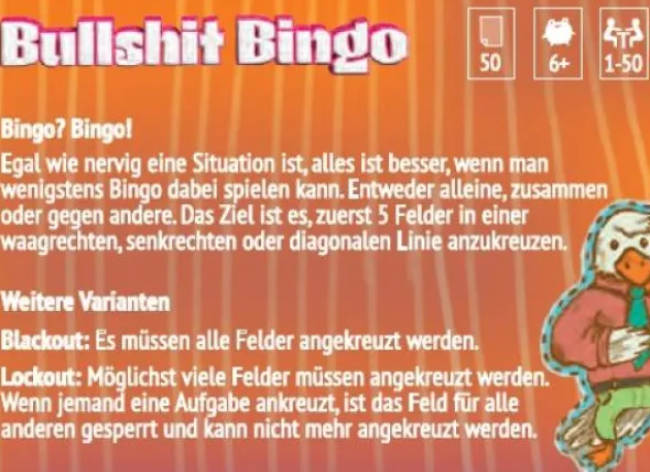 Bullshit Bingo - Büro
