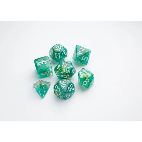 Candy-like Series - Mint - RPG Dice Set