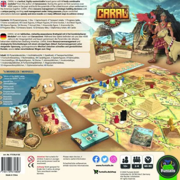 Caral Base Game (deutsch/engl.)