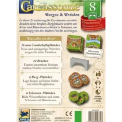 Carcassonne - Burgen & Brücken (Erw. 8)
