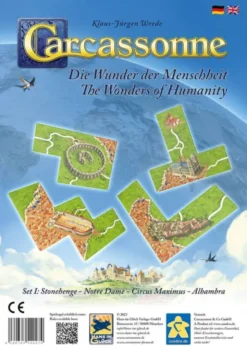 Carcassonne - Die Wunder der Menschheit (Mini-Erw.) (deutsch/engl.)