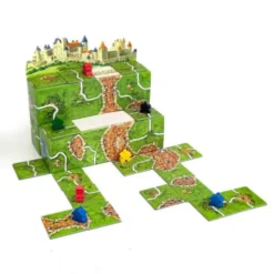 Carcassonne: 3D Startlandschaft + Alternativ-Inlay (Mini-Erw.)