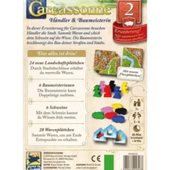 Carcassonne - Händler & Baumeisterin (Erw. 2)