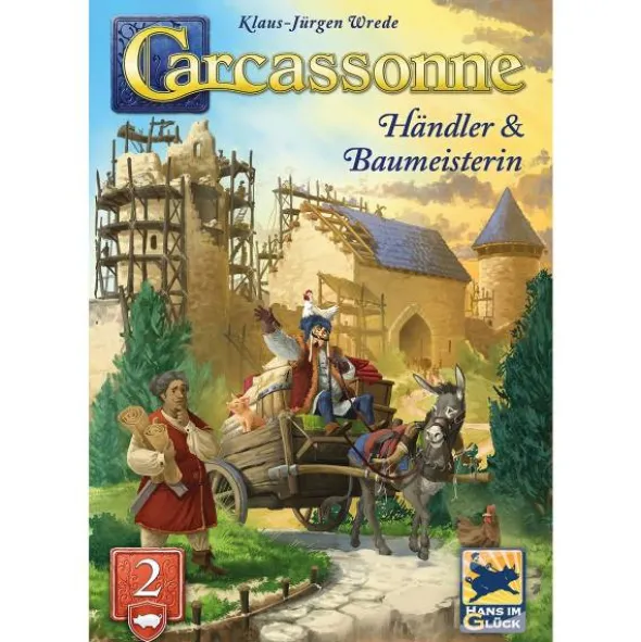 Carcassonne - Händler & Baumeisterin (Erw. 2)