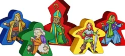 Carcassonne: Jubiläums-Sticker (Mini-Erw.)