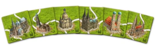 Carcassonne 3.0 - Kathedralen in Deutschland (Mini-Erw.)
