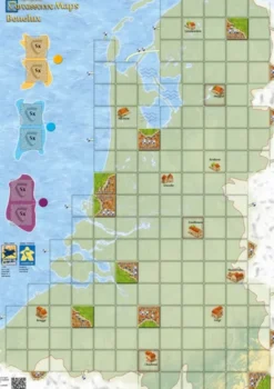 Carcassonne: Maps (7er Set) (Mini-Erw.) (deutsch/engl.)