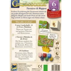 Carcassonne – Turniere & Wappen (Erw. 6)