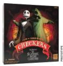 Checkers Disney Tim Burton The Nightmare Before Christmas (engl.)