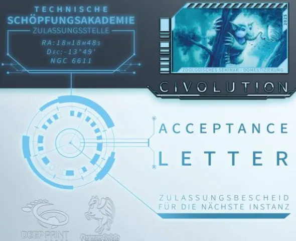 Civolution: Acceptance Letter (Erw.) (deutsch)