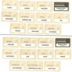 Codenames CGE Games (first edition of Codenames) Promo Pack (Exp.) (engl.)