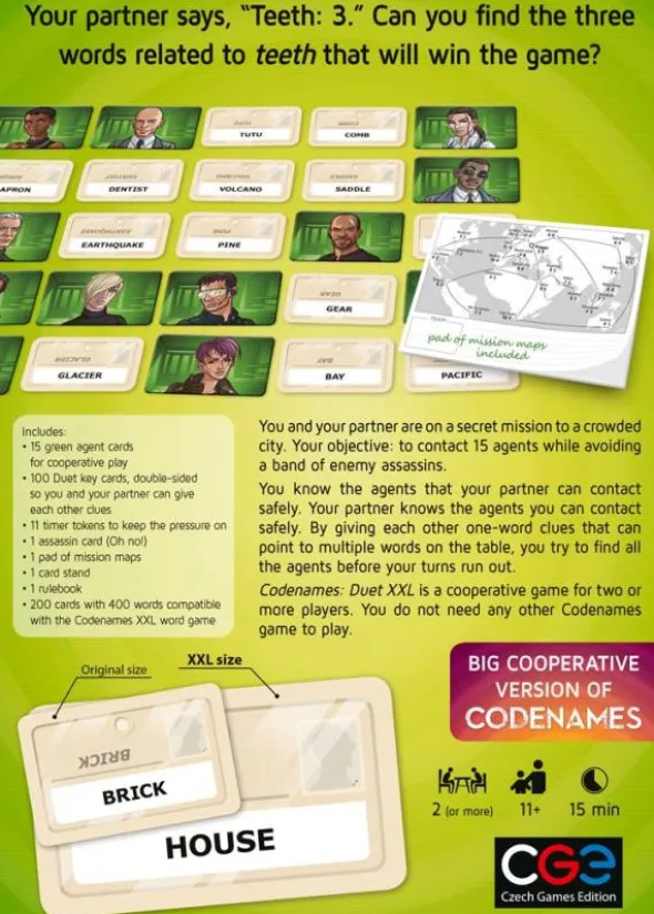 Codenames Duet XXL (engl.)