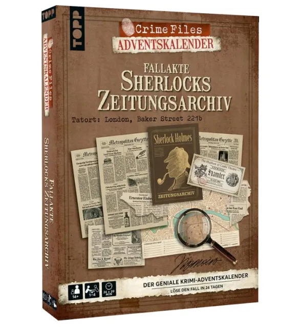 Crime Files - Fallakte: Sherlocks Zeitungsarchiv
