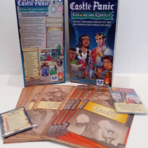 Crowns & Quests - Deutsche Version (Castle Panic Erweiterung)