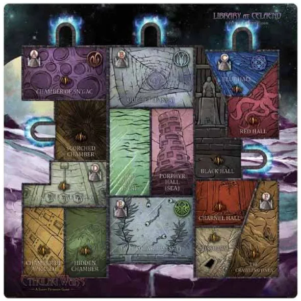 Cthulhu Wars: Library At Celano Map (Exp.) (engl.)