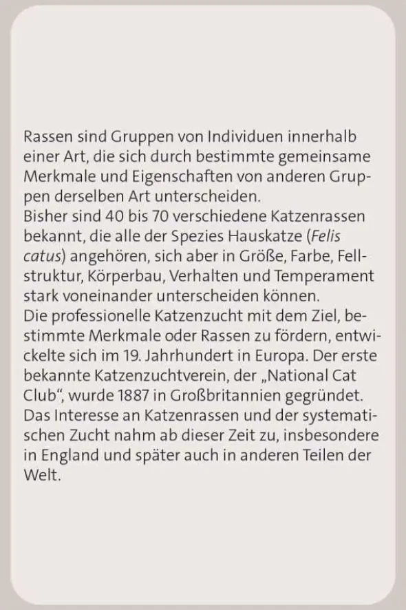 Das große Katzen Quiz