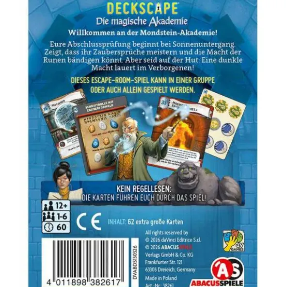 Deckscape - Die magische Akademie