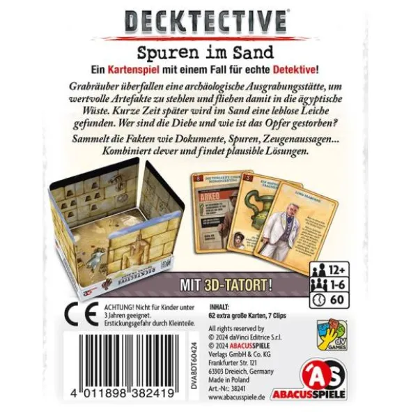 Decktective - Spuren im Sand