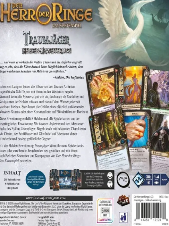 Der Herr der Ringe: Das Kartenspiel - Traumjäger (Helden-Erw.)