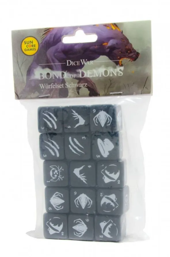 DiceWar - Bond of Demons - Würfelset/DiceSet (Erw.) (deutsch/engl.)