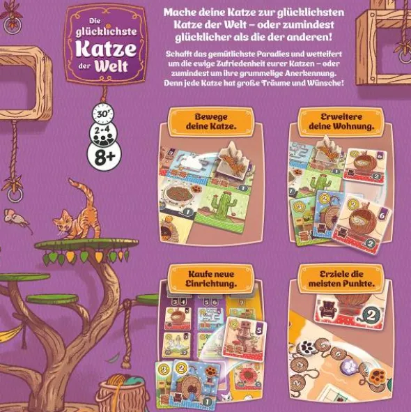 Die glücklichste Katze der Welt