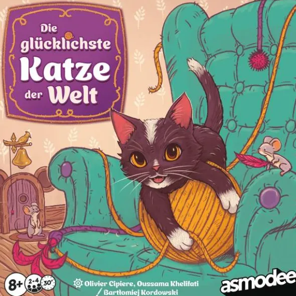 Die glücklichste Katze der Welt