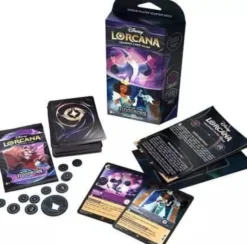 Disney Lorcana: Rise of the Floodborn - Amethyst Steel Starter Deck (engl.)