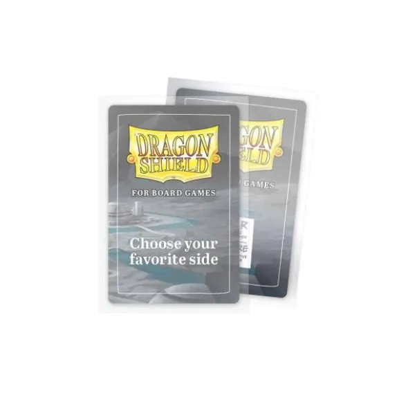 Dragon Shield: Board Game Sleeves Clear/NonGlare – European Mini 45mm x 68mm (100)