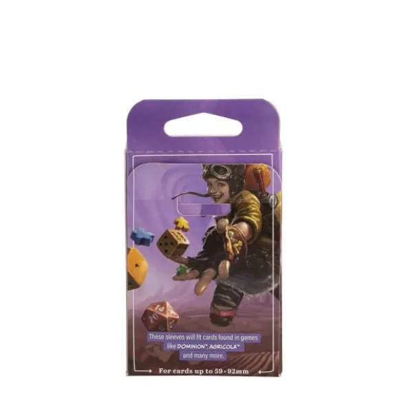 Dragon Shield: Board Game Sleeves Clear/NonGlare – European Standard 59mm x 92mm (100)