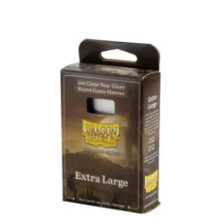 Dragon Shield: Board Game Sleeves Clear/NonGlare – Extra large 65mm x 100mm (100)