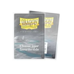Dragon Shield: Board Game Sleeves Clear/NonGlare – Oversize 80mm x 120mm (100)
