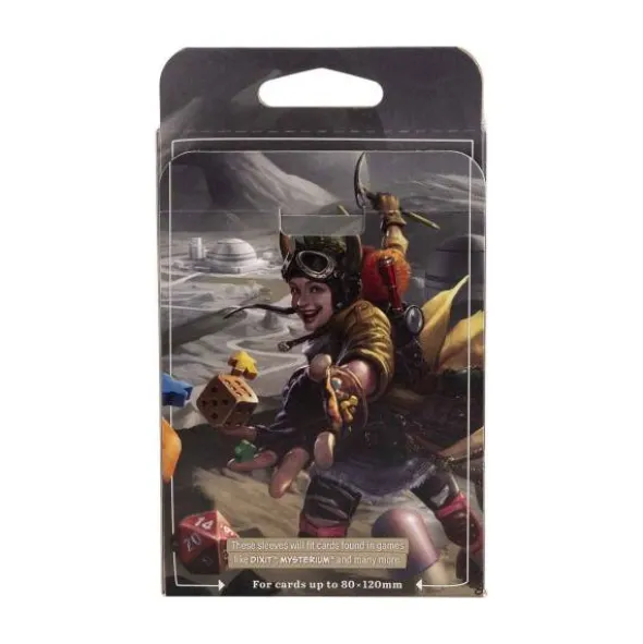 Dragon Shield: Board Game Sleeves Clear/NonGlare – Oversize 80mm x 120mm (100)